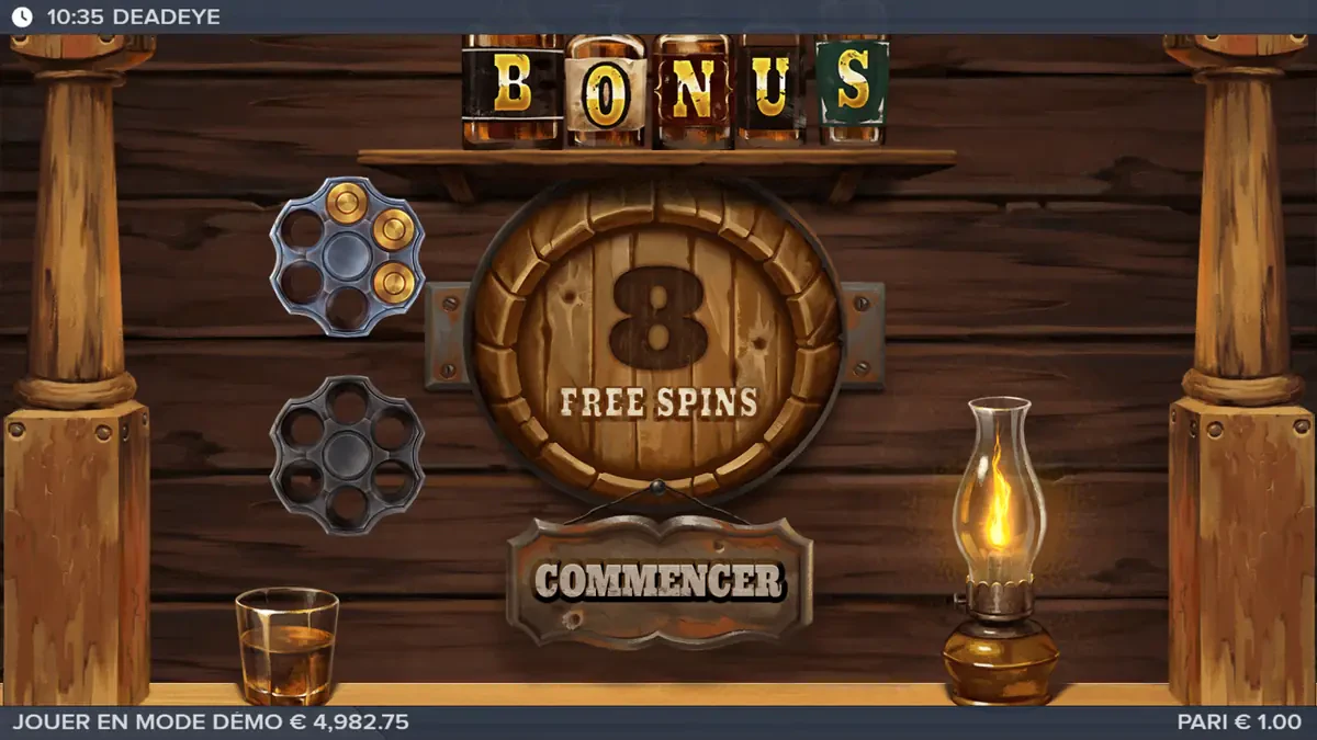 balles collectées sur deadeye