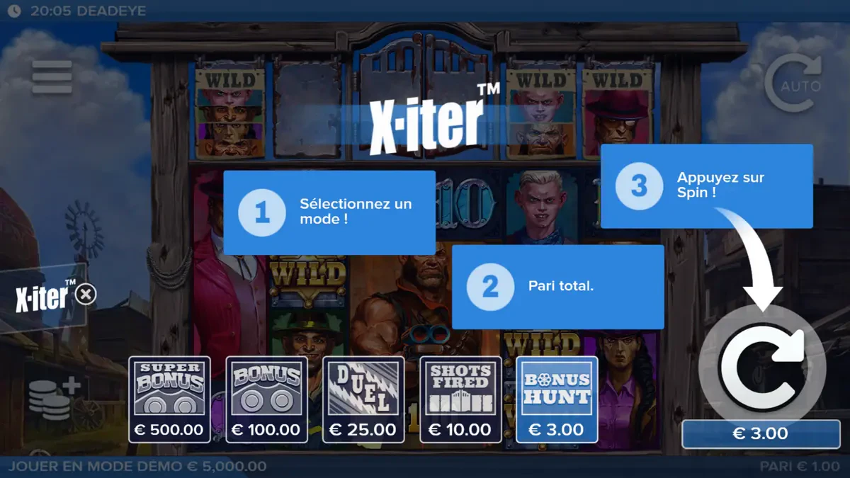bonus buy de deadeye