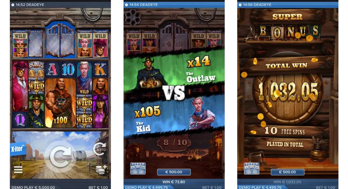 deadeye sur mobile