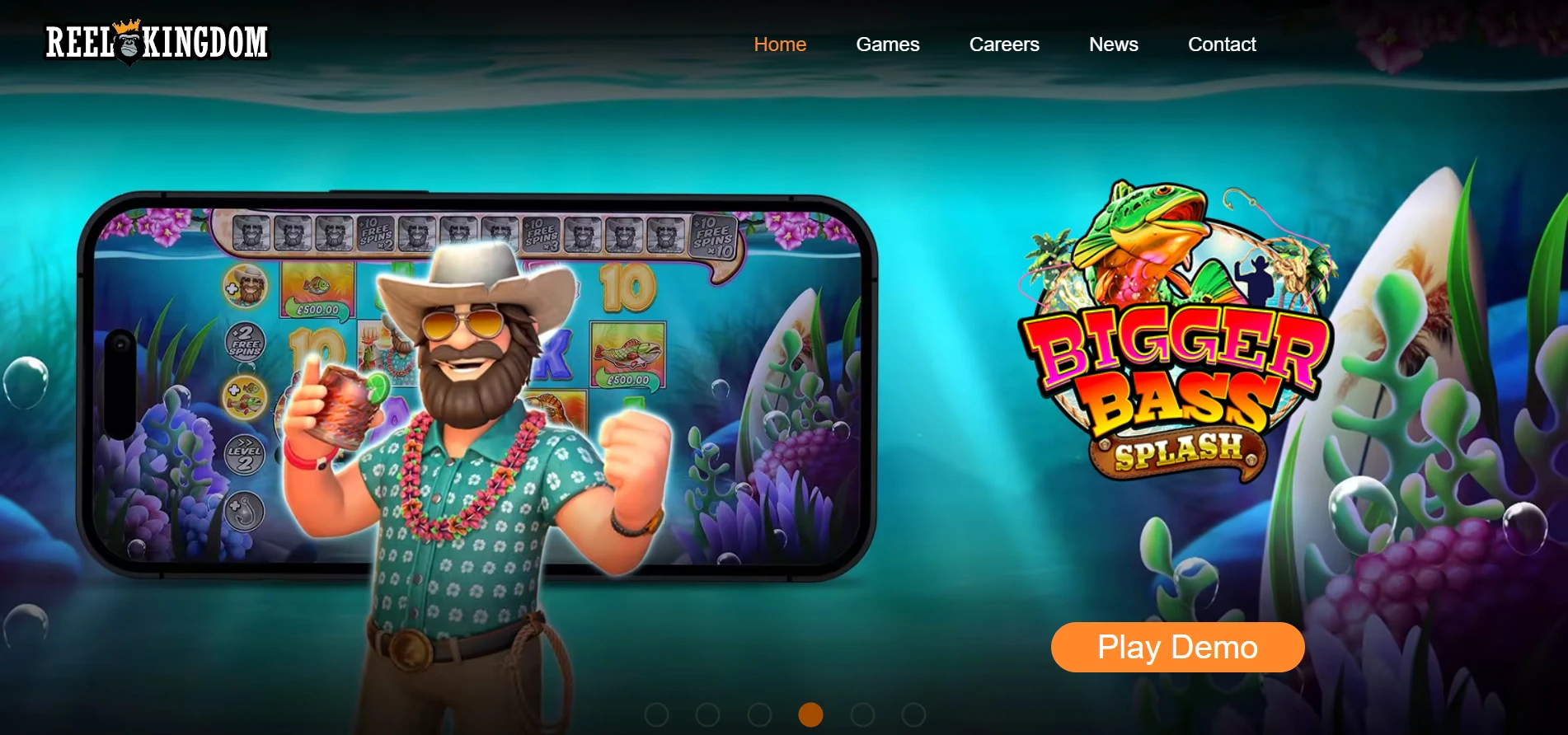 Reel Kingdom Homepage