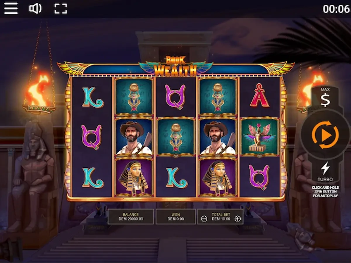 Mancala gaming Book of Wealth