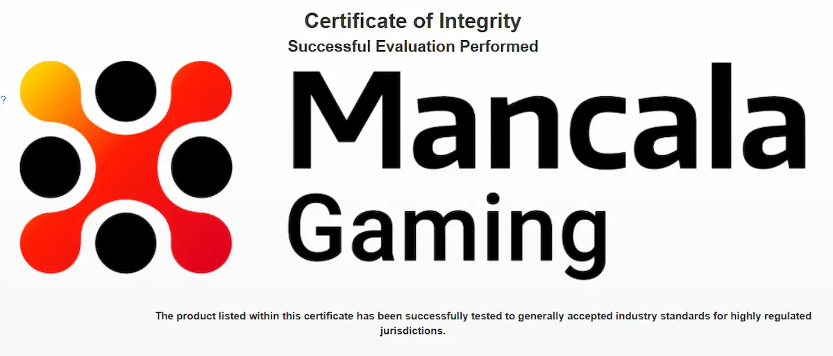 Mancala Gaming Licence