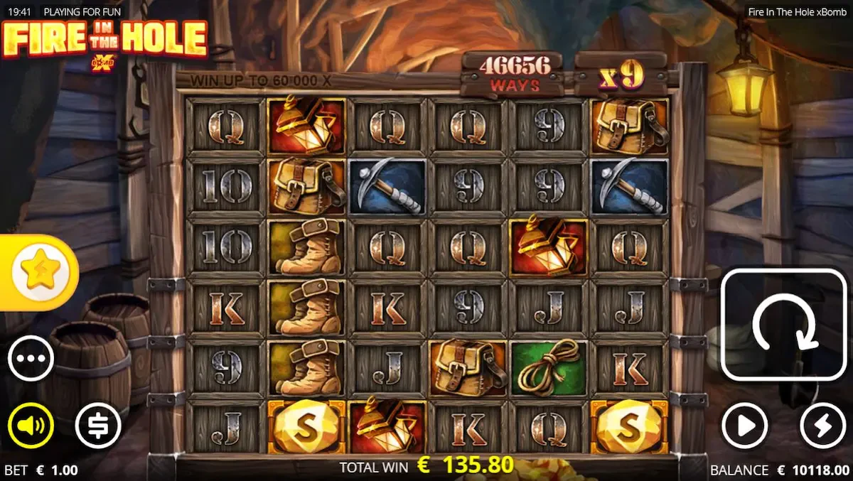 Fire in the Hole Nolimit city slot