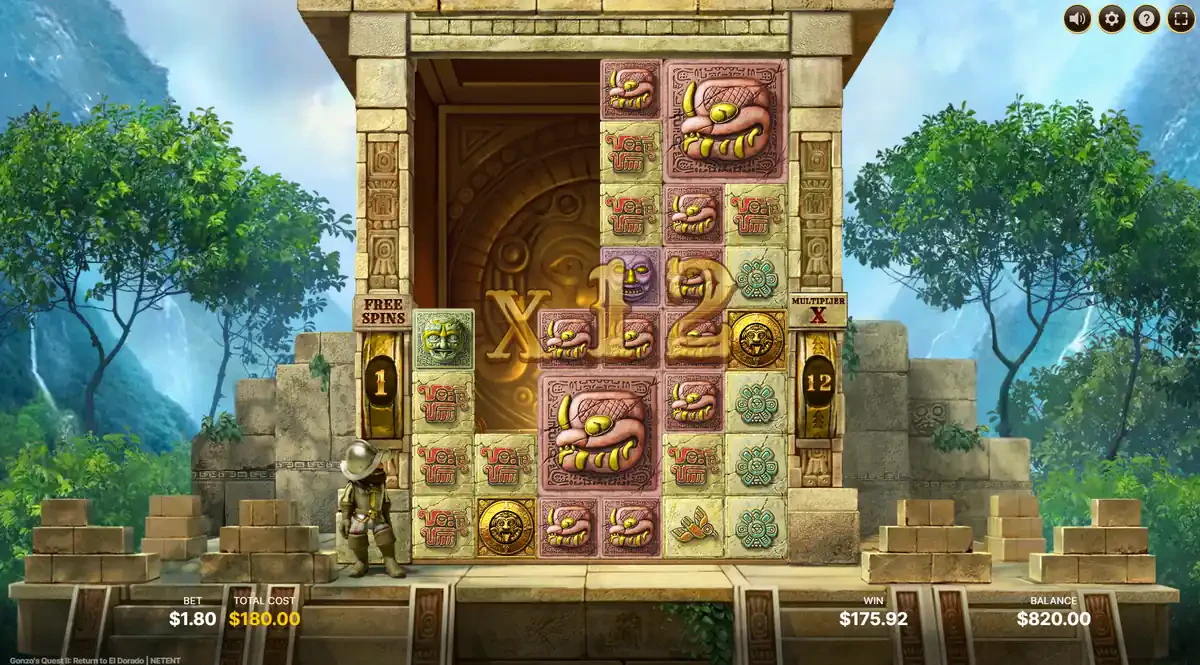 free spins sur gonzo's quest 2