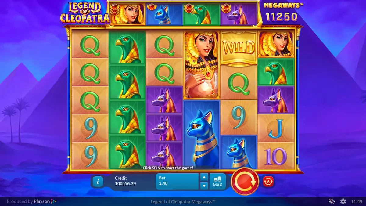Legends of Cleopatra Playson Slot