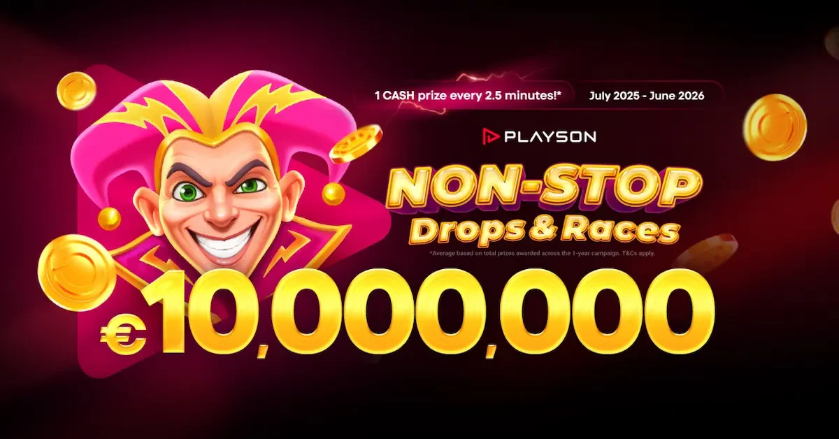 Playson promotions Non-Stop Drops & Races