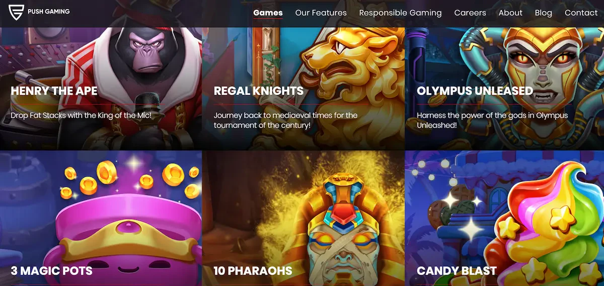 Push Gaming Slots