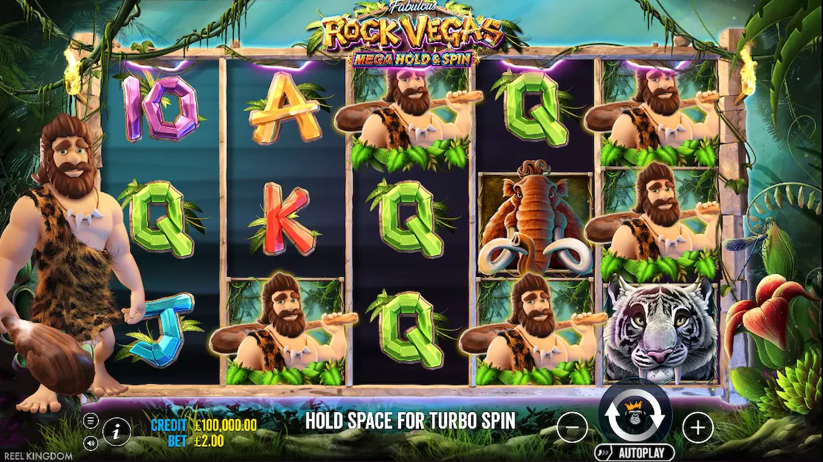 Rock Vegas Reel Kingdom Slot