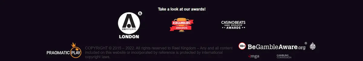 Licences Reel Kingdom Provider