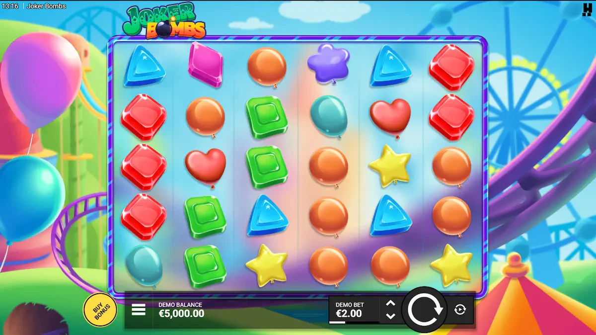 Joker Bombs Machine à sous Provider Hacksaw Gaming