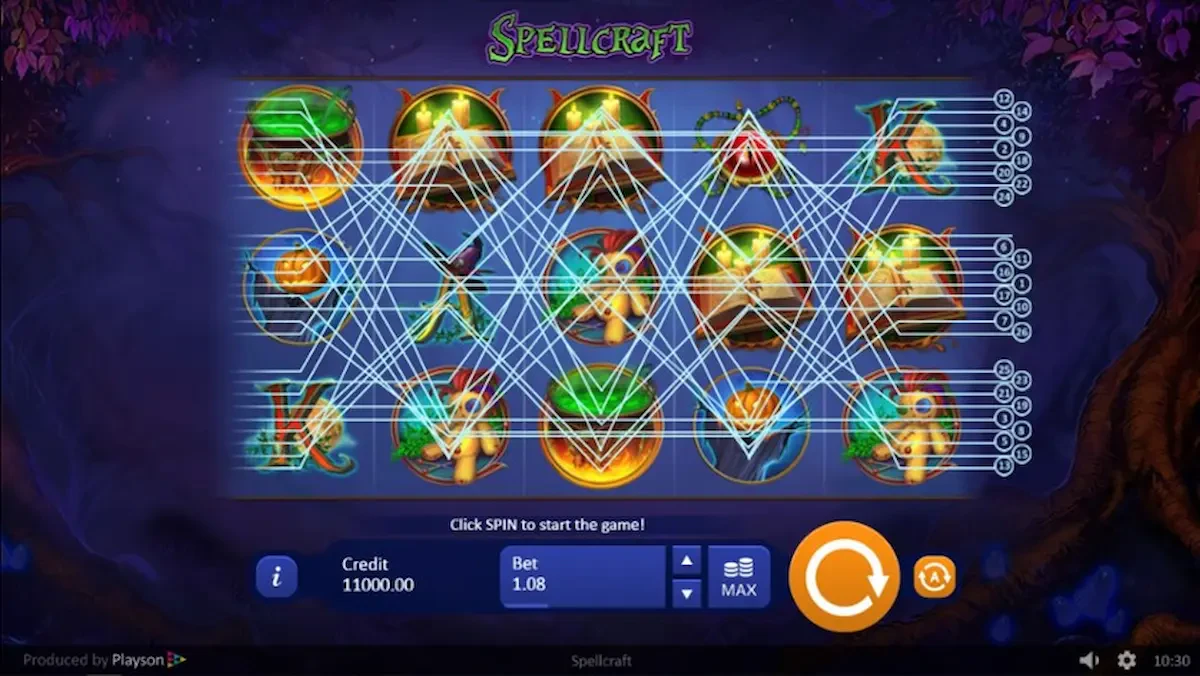 Spellcraft Playson Slot