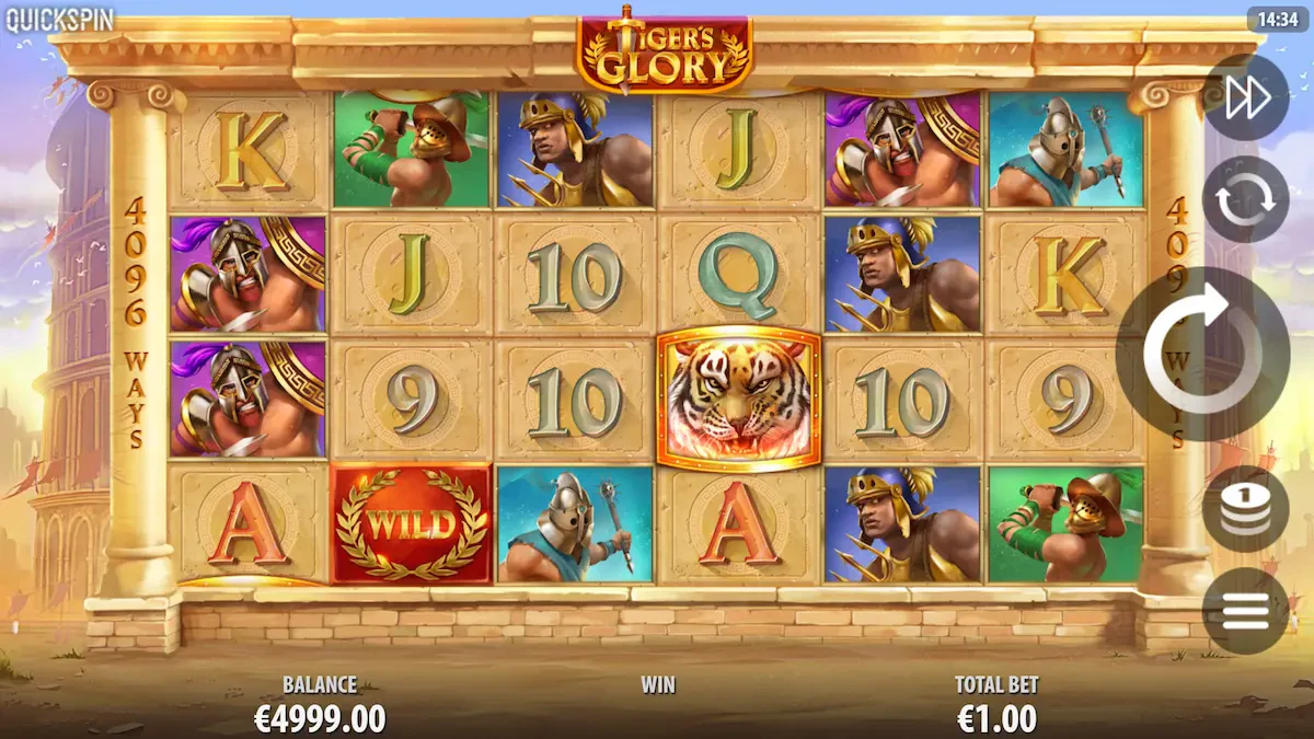 Tiger’s Glory Ultra Machine à sous Provider Quickspin