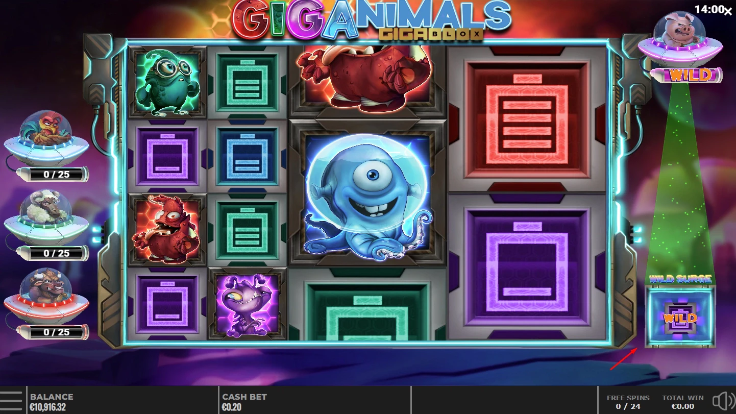 Giganimals Gigablox Bonus Features
