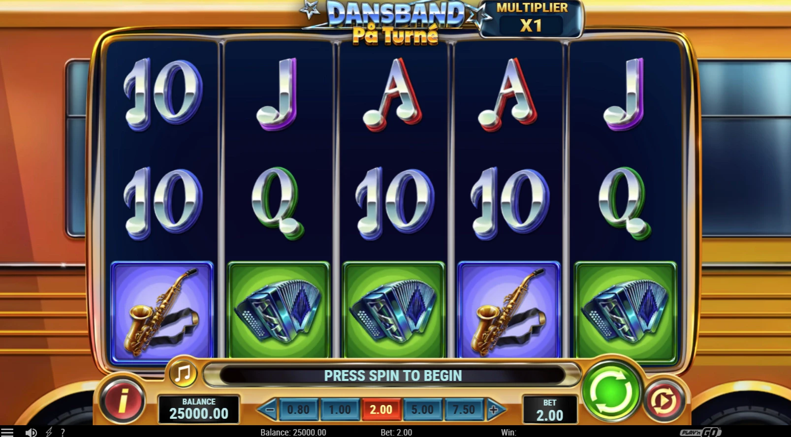 Dansband På Turné Theme and Graphics