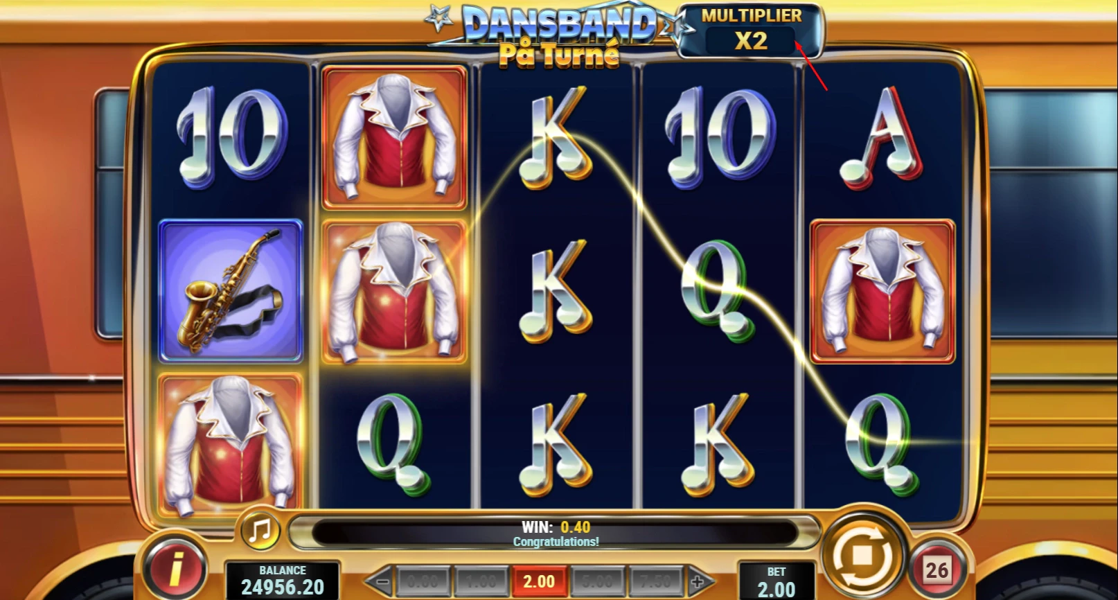 Dansband På Turné Paylines