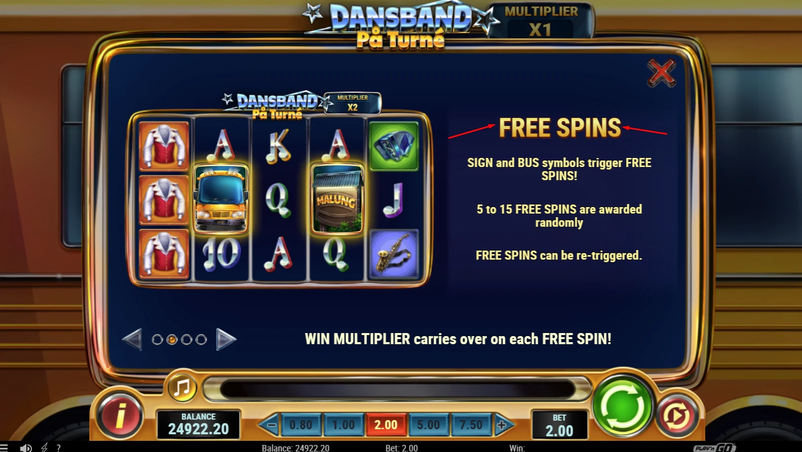 Dansband På Turné Bonus Features