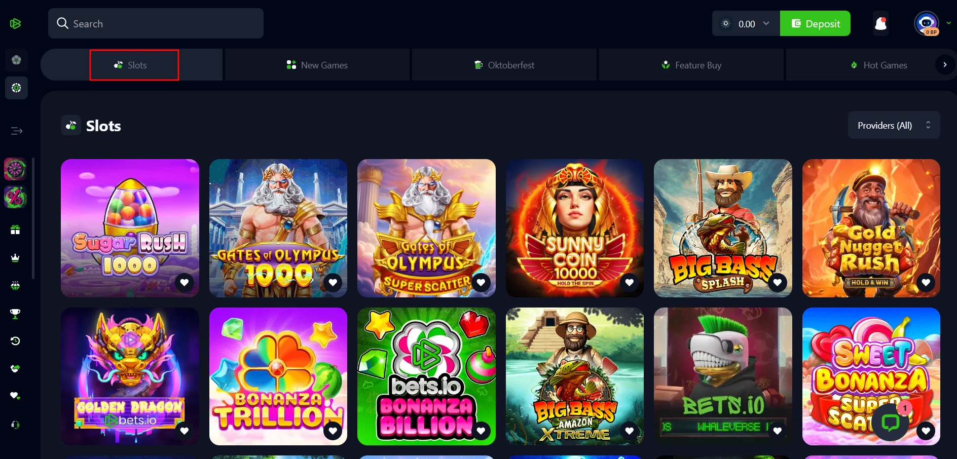 Bets.io Slots