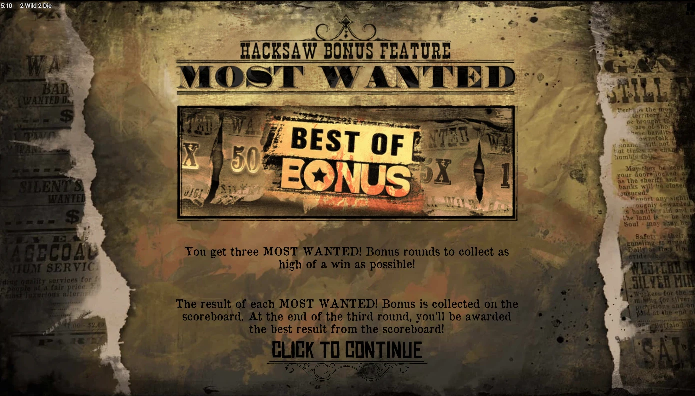 2 Wild 2 Die Most Wanted