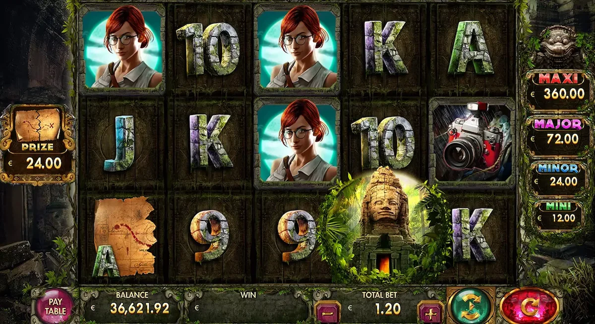 Secrets of the Temple Machine à sous red rake gaming Provider