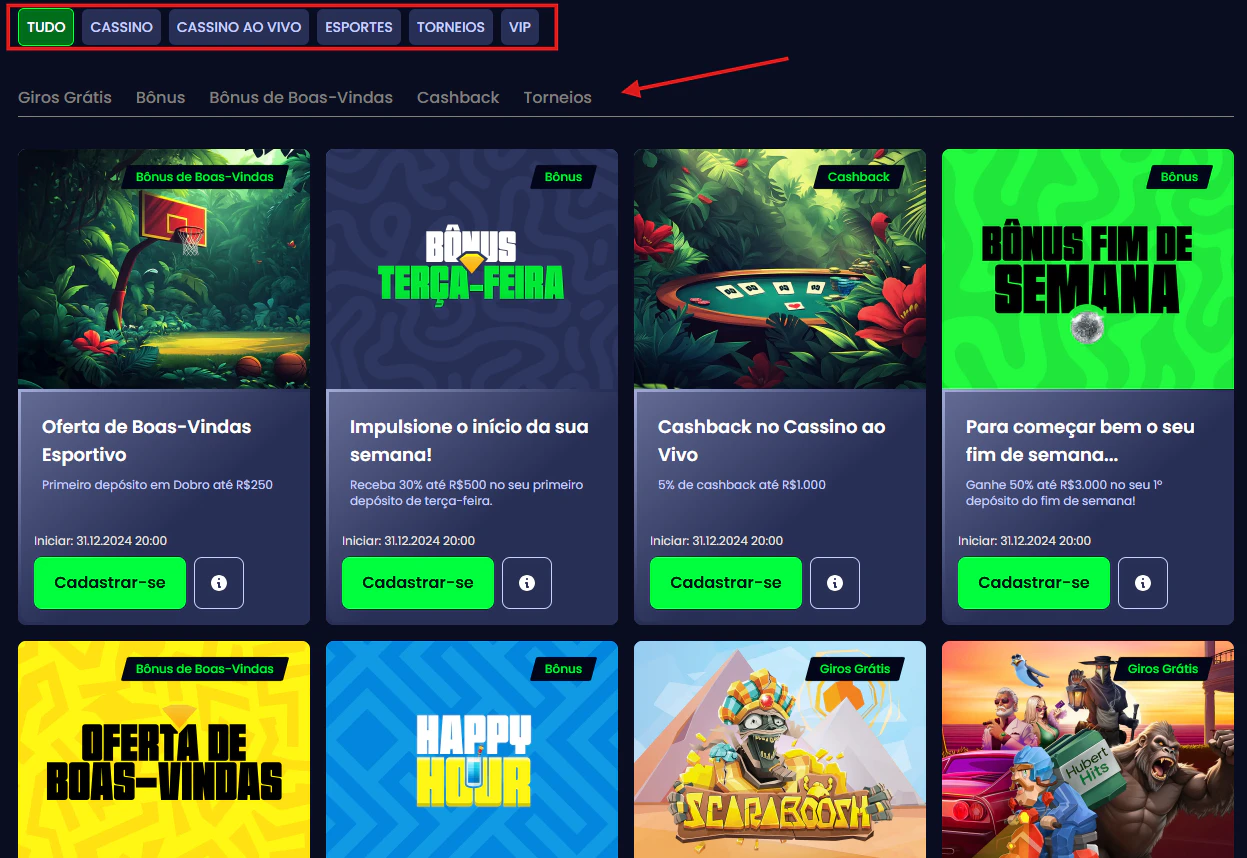Bonus e Promoções PampaGo