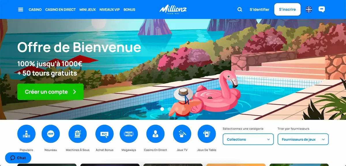 Accueil Millionz