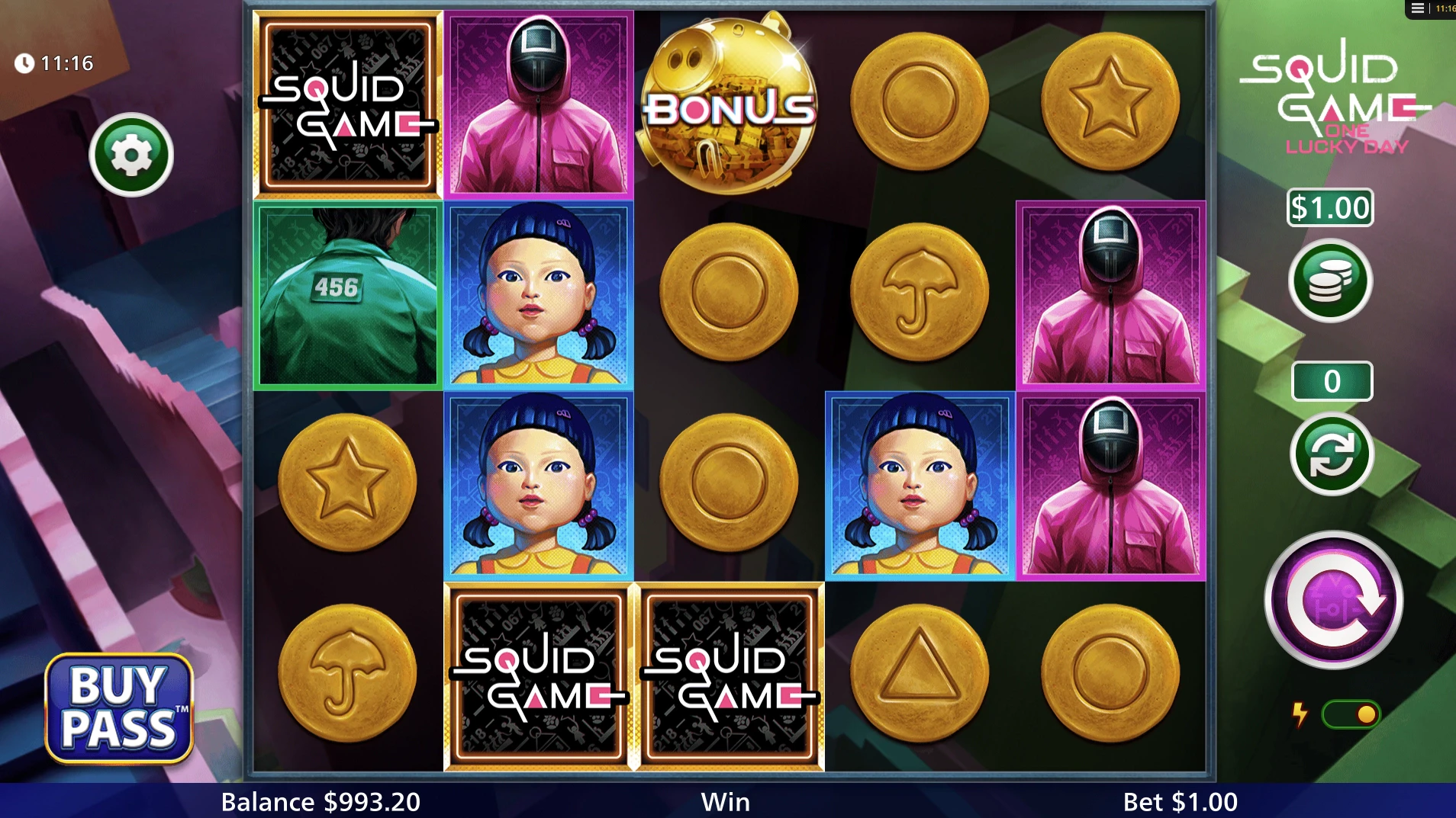 Light & Wonder - Squid Game - One Lucky Day