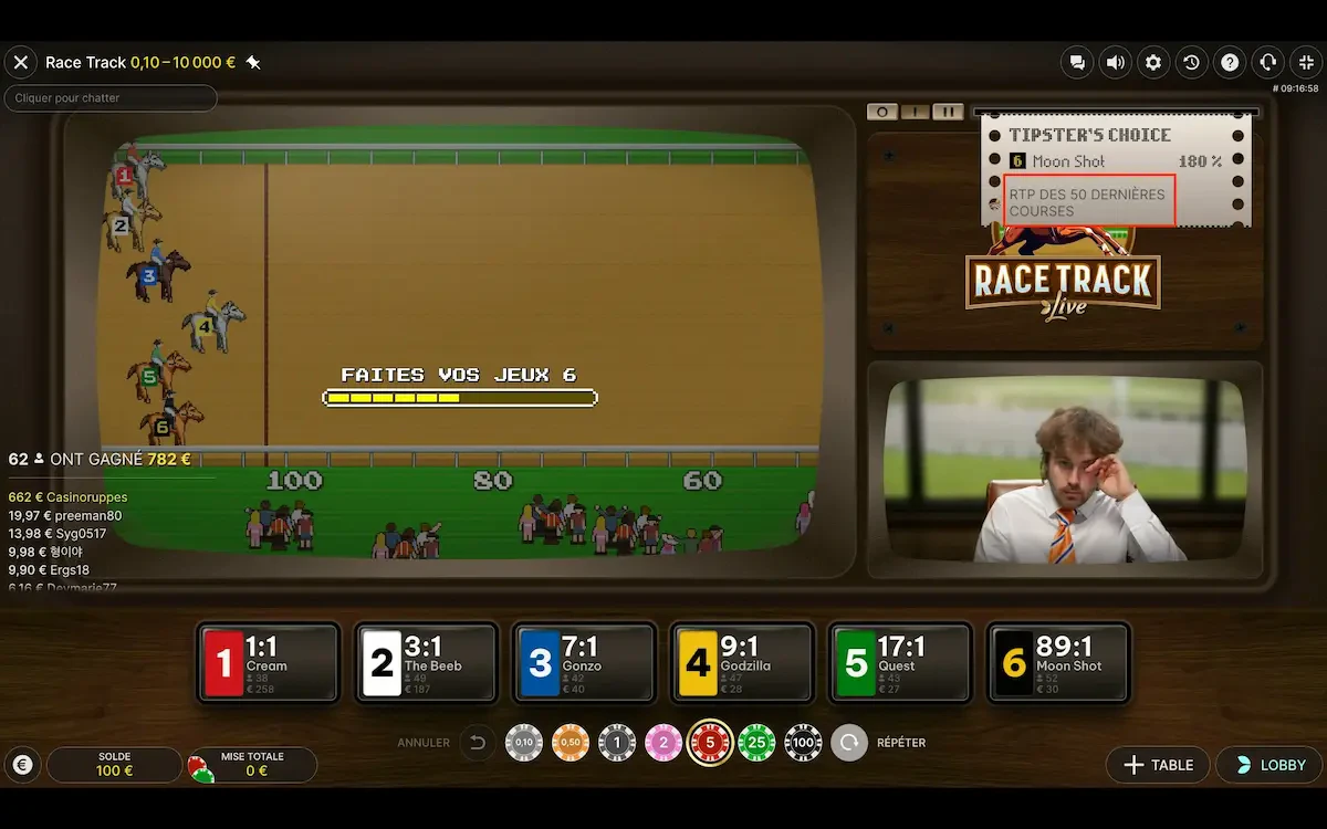 race track live rtp