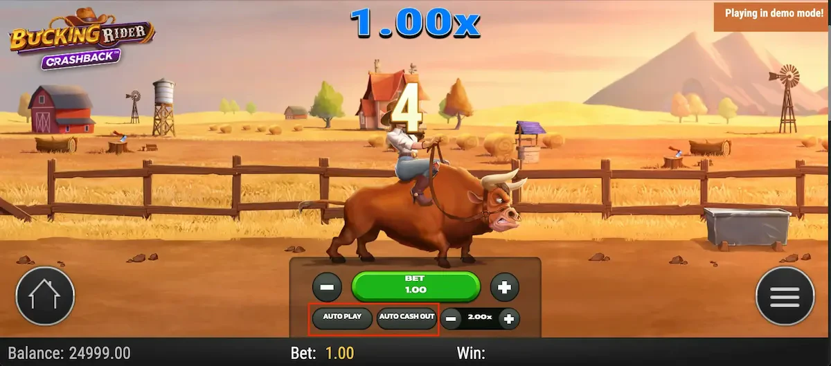 bucking rider auto