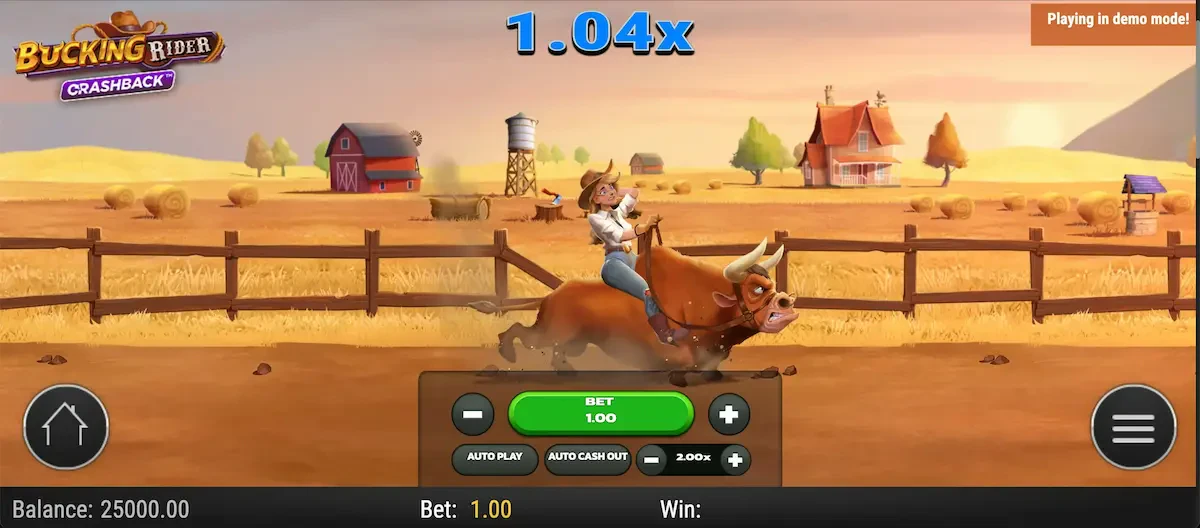 bucking rider départ