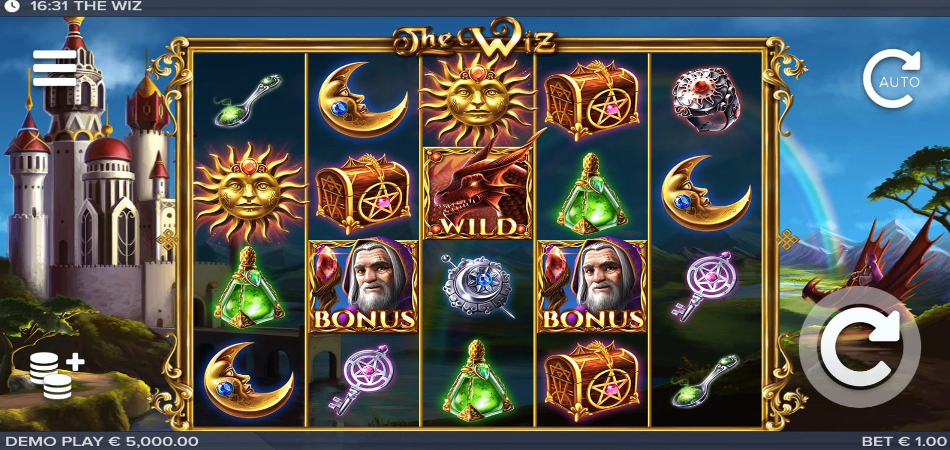 The Wiz Feature Symbols