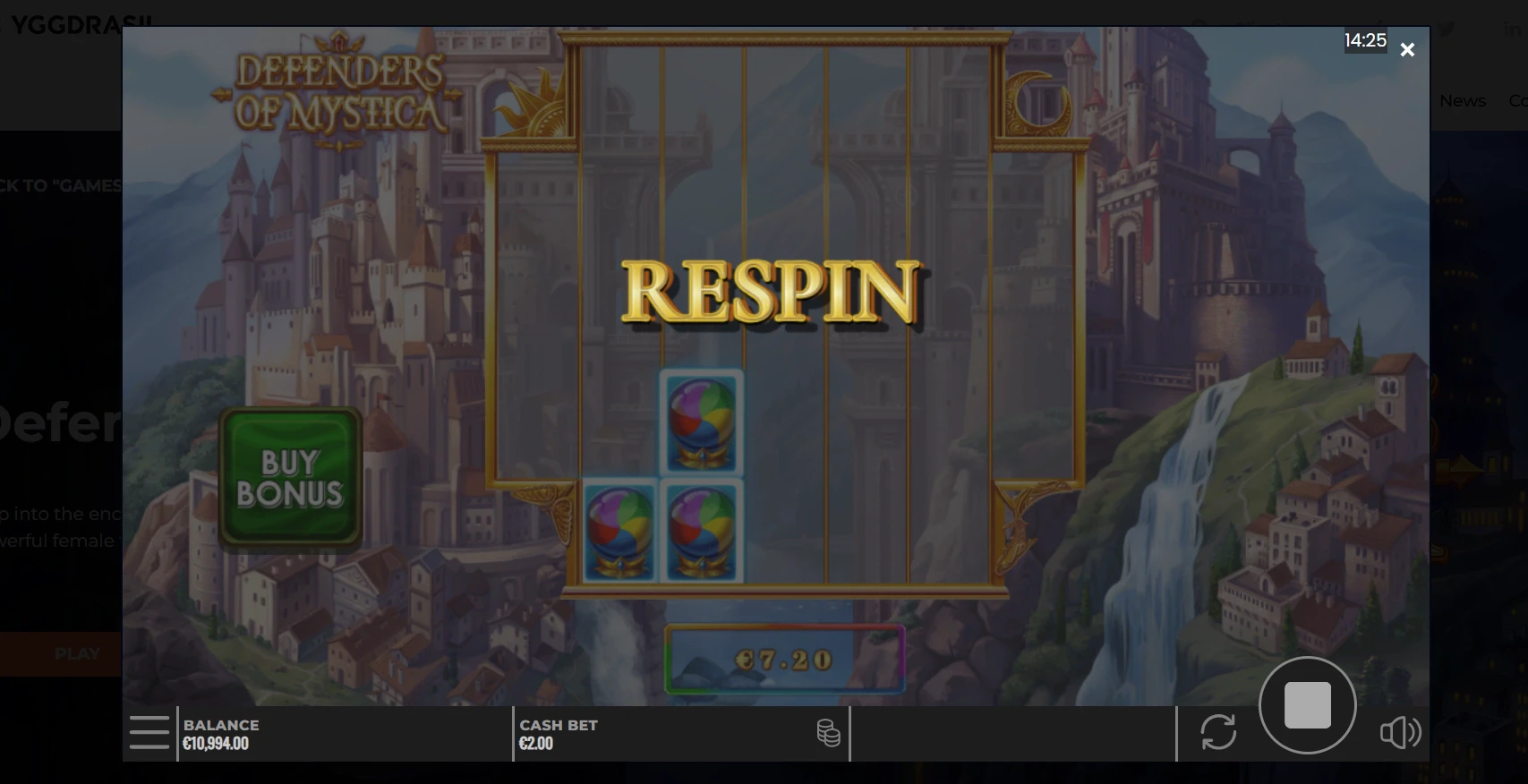 Defender of the Mystica Respins