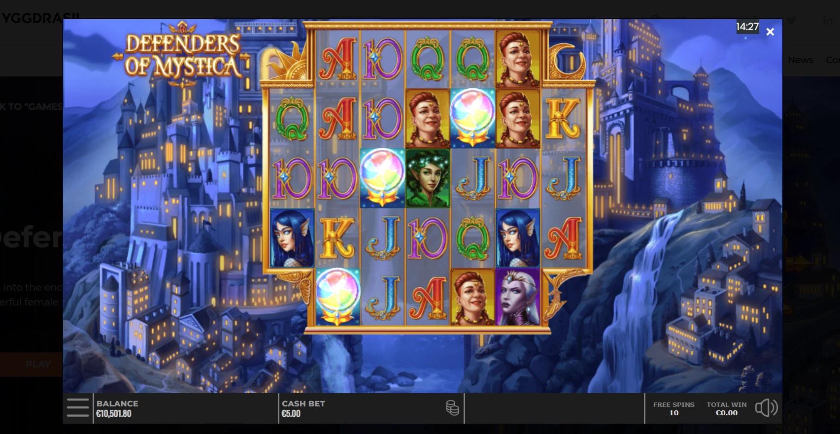 Defender of the Mystica Demo Mode