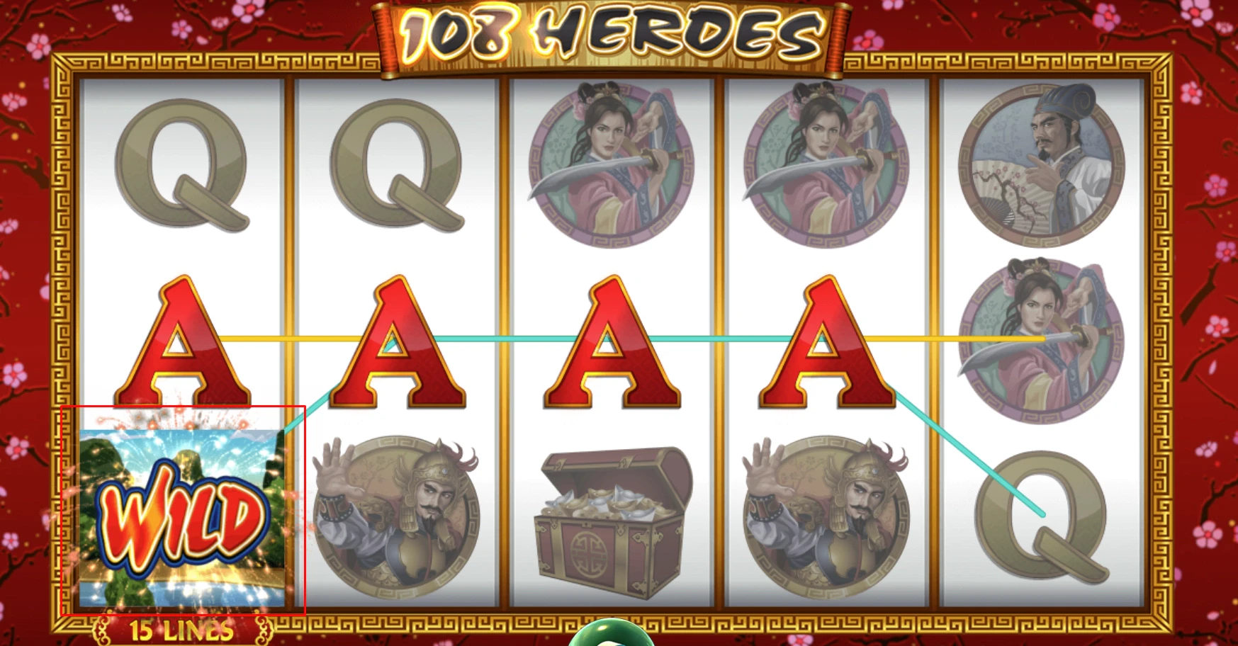 108 Heroes Feature Symbols