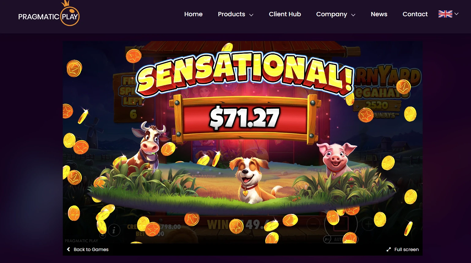 Barnyard Megahays Megaways Big Win