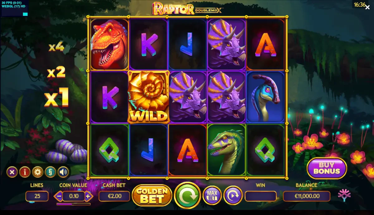 raptor double max