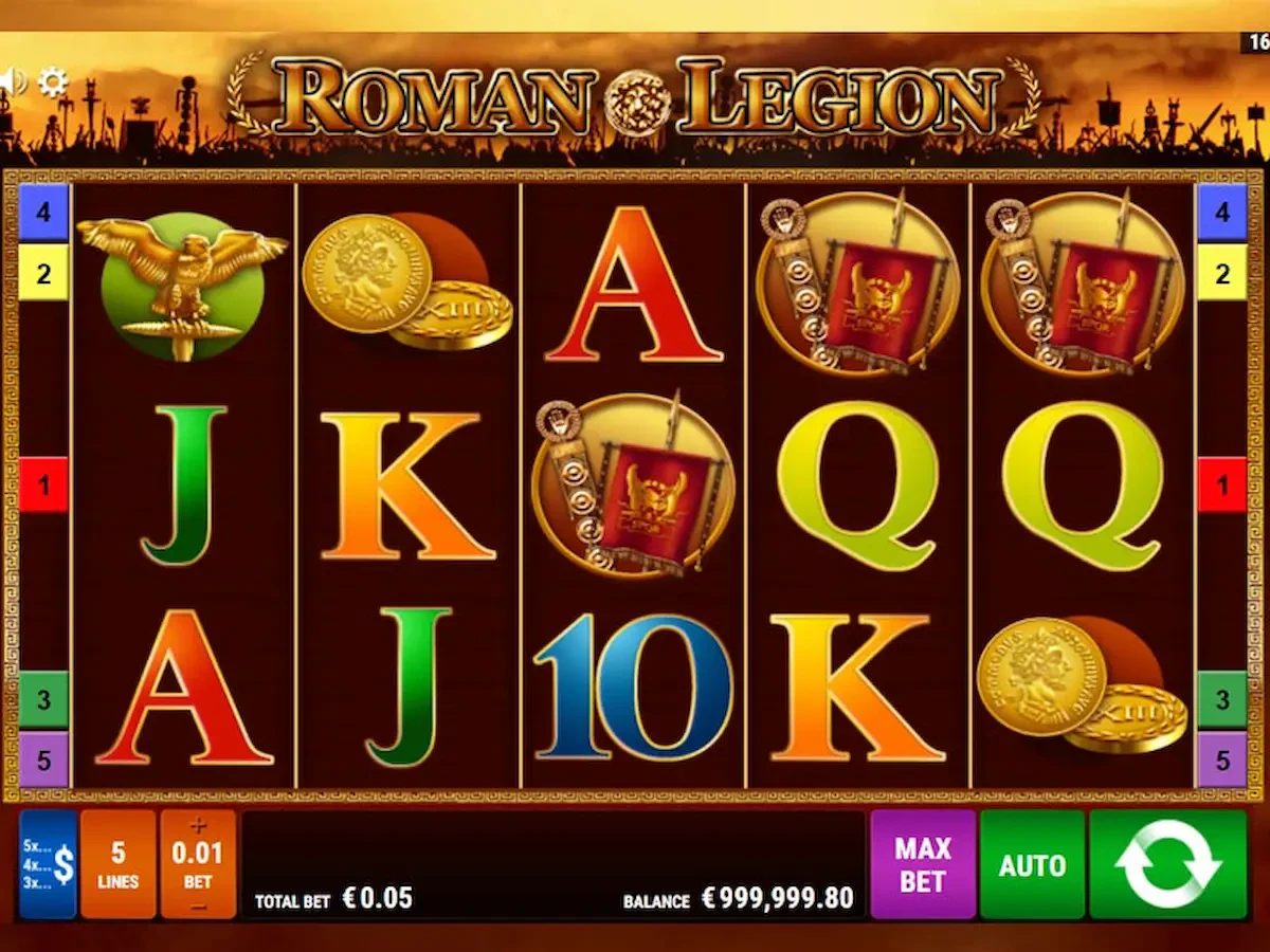 roman legion gamomat machine à sous