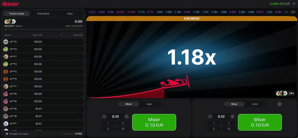 aviator mode demo