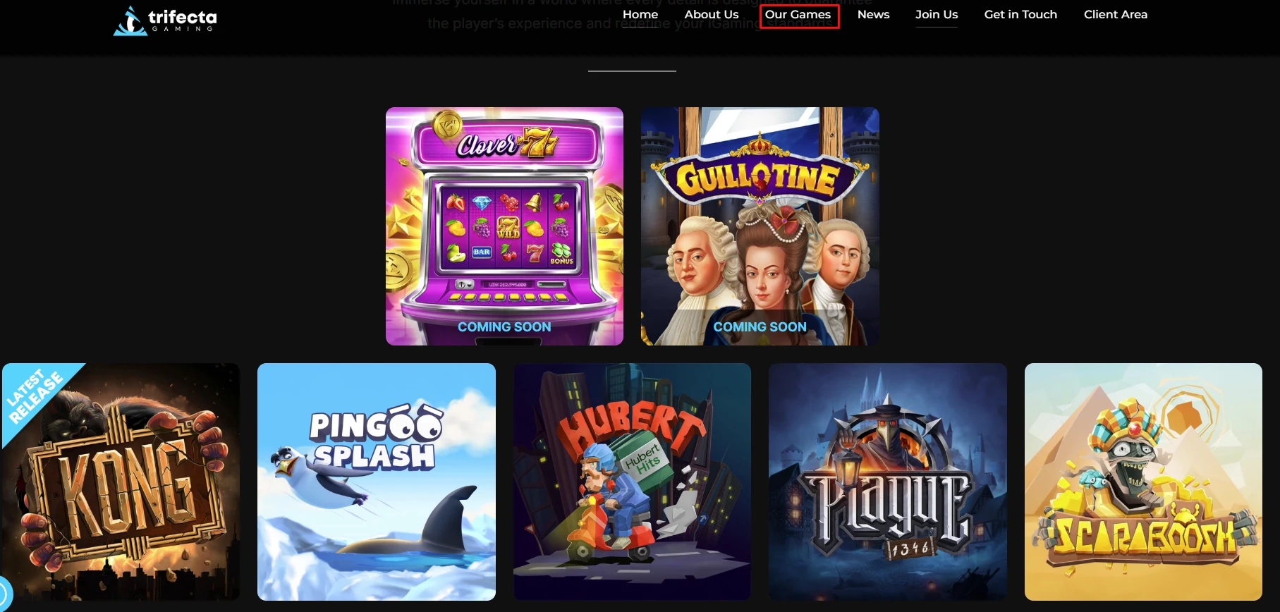 Trifecta Gaming Portfolio