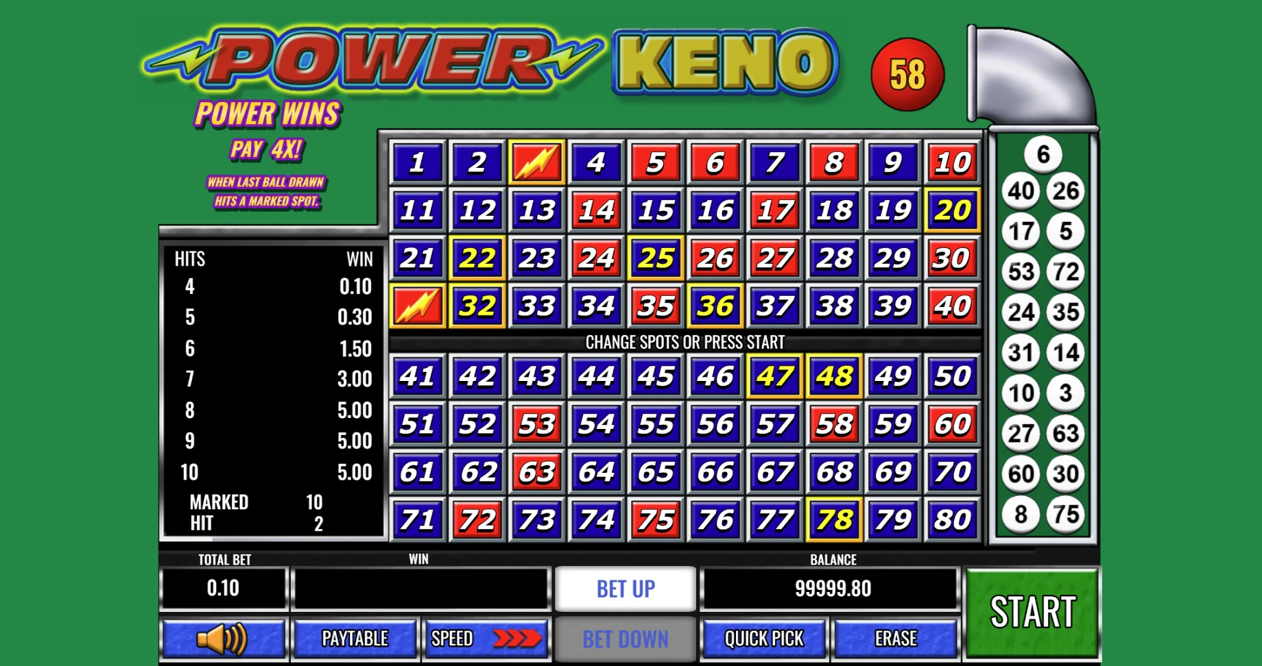 Power Keno - IGT