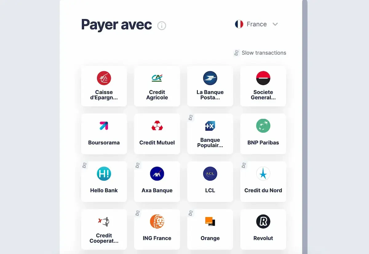 dépôt virement étape 1