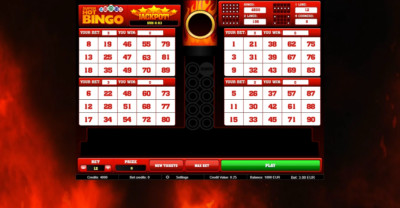 Super Hot Bingo by Patagonia Entertainment