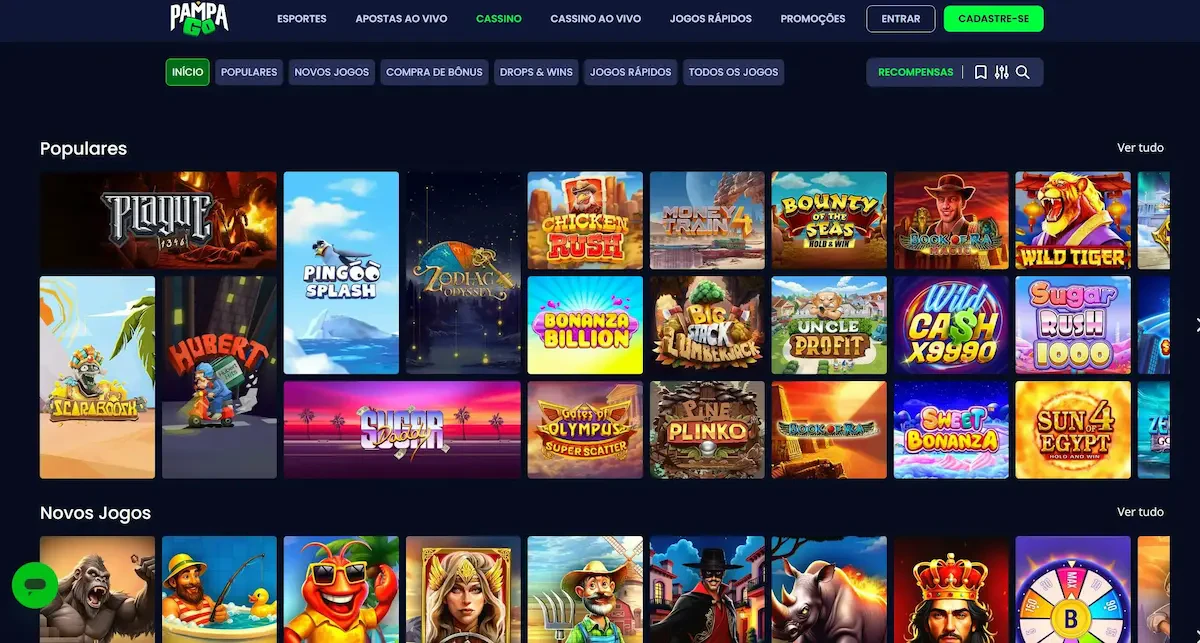 pampago slots volatilité
