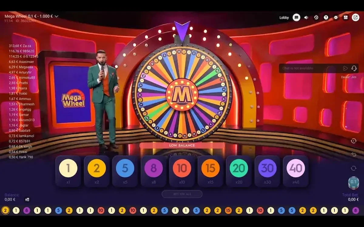 roue sur mega wheel