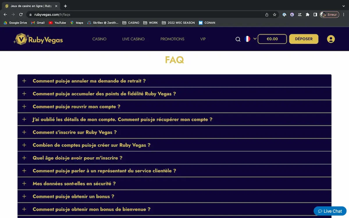 RubyVegas FAQ