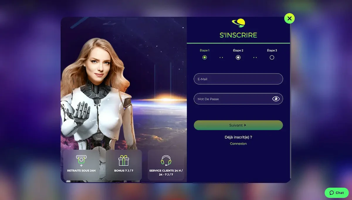 inscription space fortuna