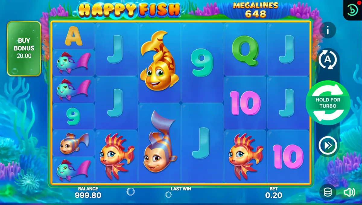 Booongo Games Provider Happy Fish Slots