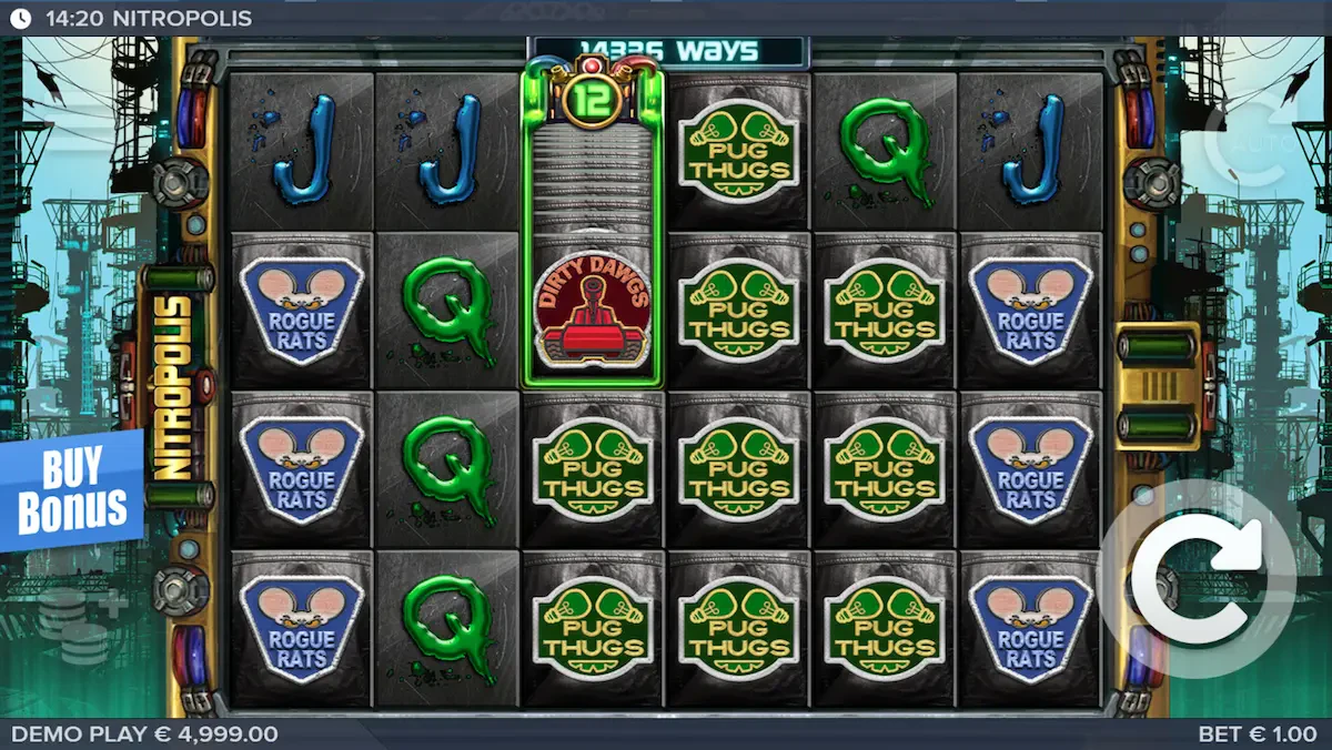 Nitropolis Slots ELK studio Provider