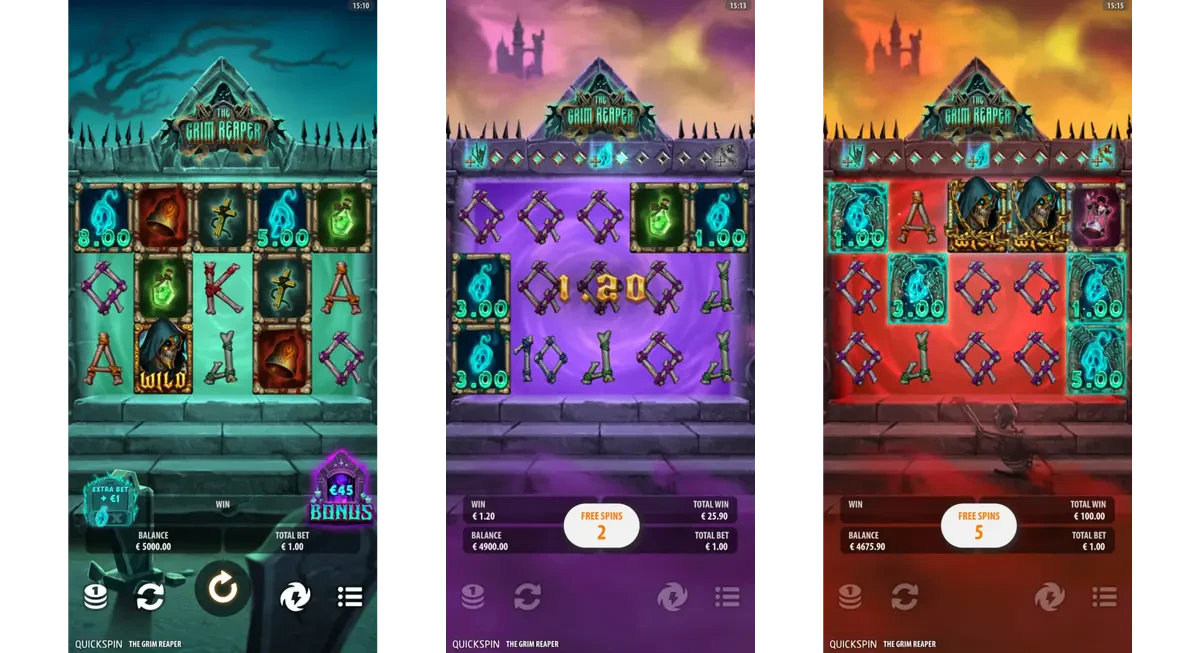 the grim reaper sur mobile