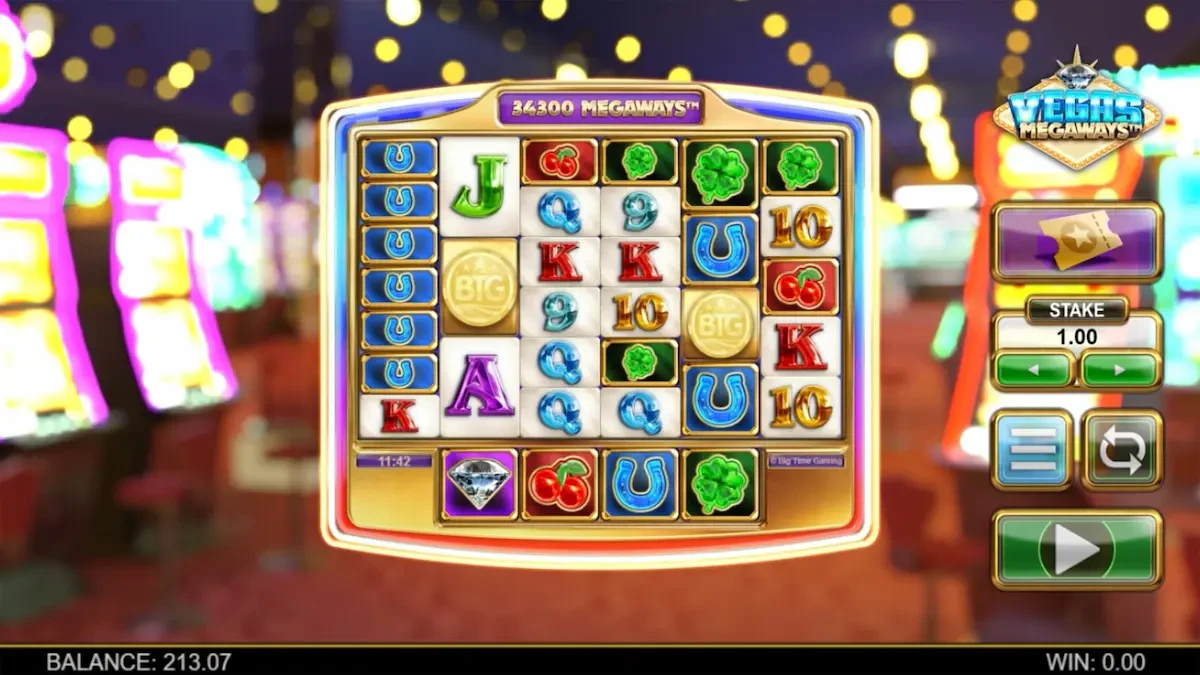 Vegas Megaways slots big time gamin provider