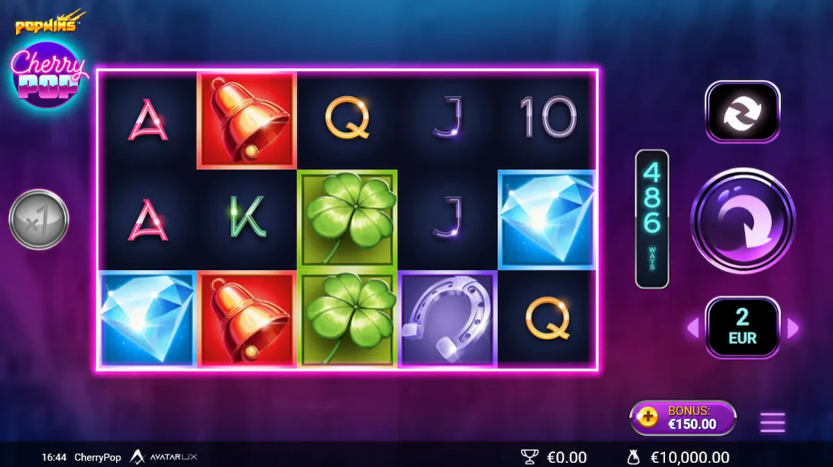 Cherry Pop Slots Provider AvatarUX